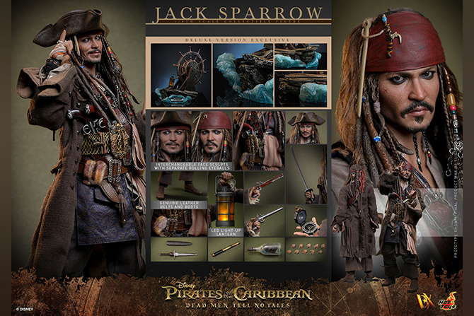 ホットトイズ ムービー・マスターピース ジャック・スパロウ（2.0／デラックス版）