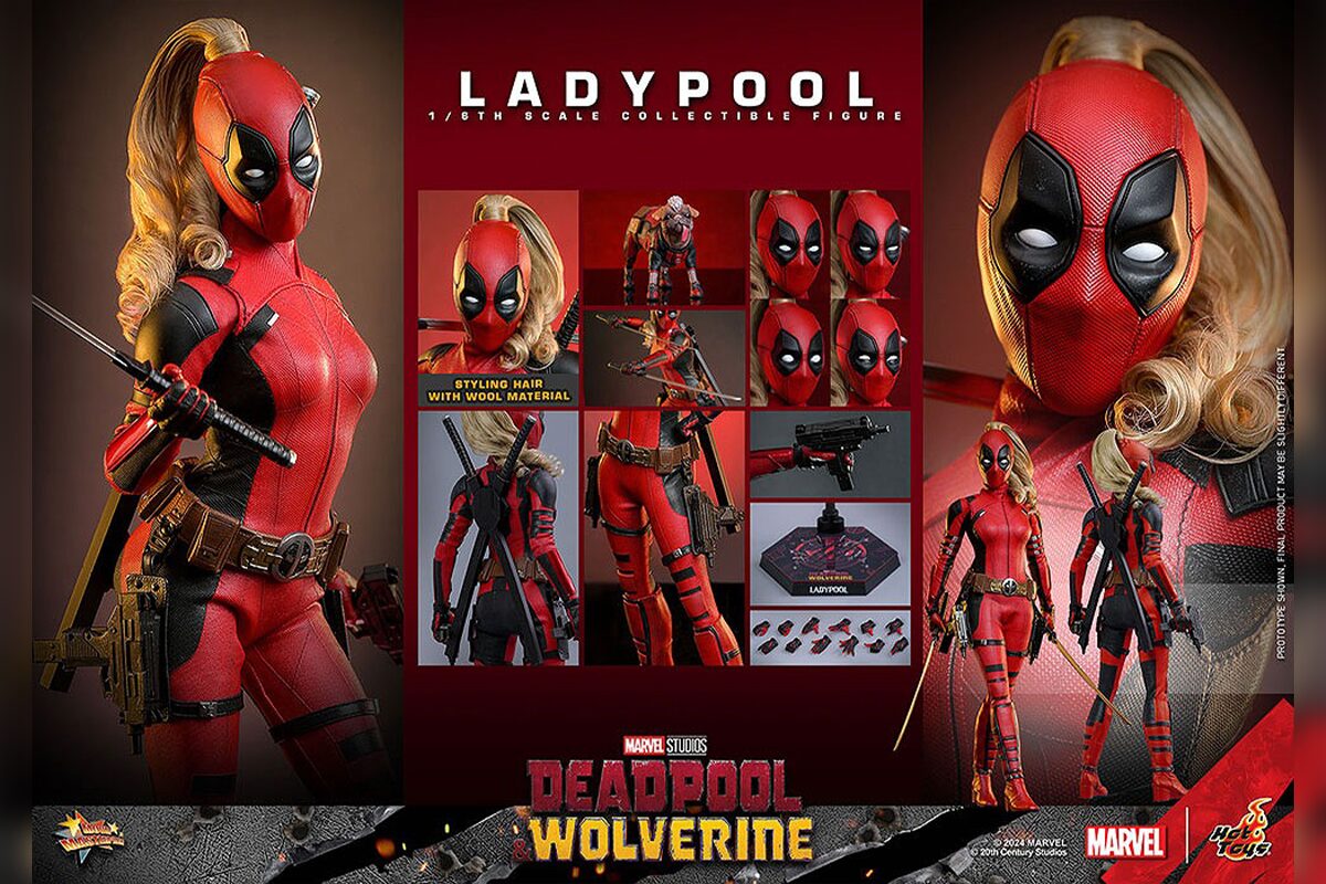 ホットトイズ新作！『デッドプール＆ウルヴァリン』レディ・デッドプールが24年12月に発売！