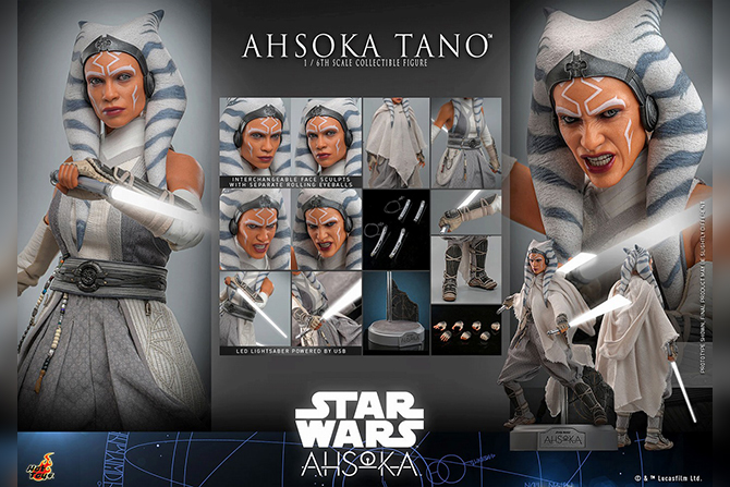 ホットトイズ新作！ドラマ版アソーカ・タノが25年5月に発売！コスベイビーも登場！