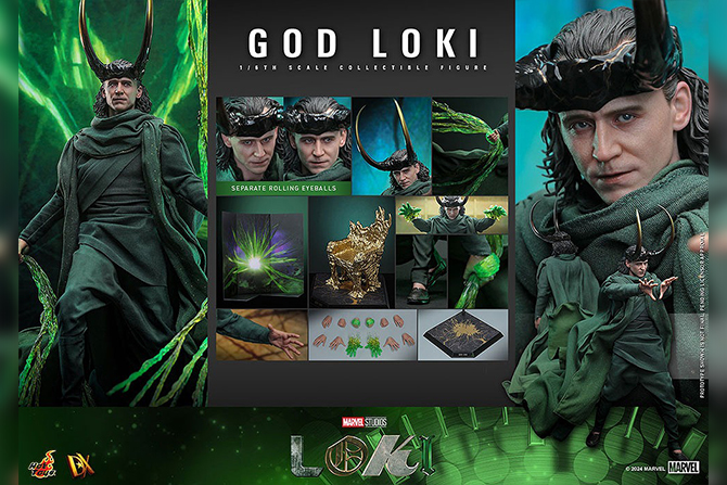 ホットトイズ新作！ゴッド・ロキが25年12月発売！植毛版も同時展開！