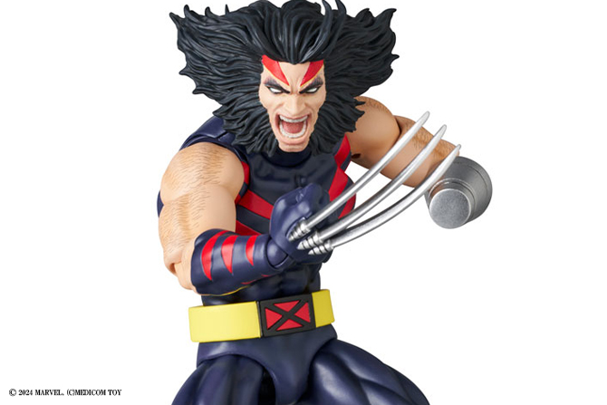 MAFEX新作！『エイジ・オブ・アポカリプス』ウエポンXが25年10月発売！別世界のウルヴァリンが立体化