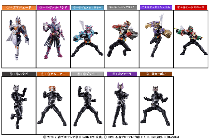 装動 仮面ライダーガッチャード→5← Feat. 装動 仮面ライダーギーツ