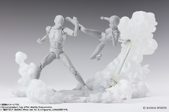 魂EFFECTシリーズ SMOKE White Ver. for S.H.Figuarts