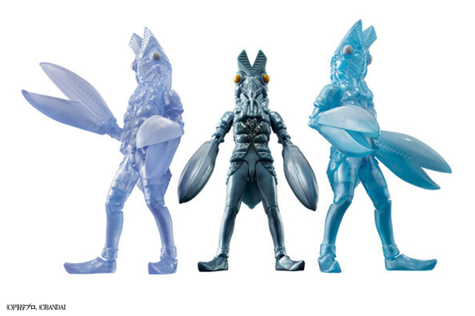 ウルトラアクションフィギュア バルタン星人 分身カラーセット