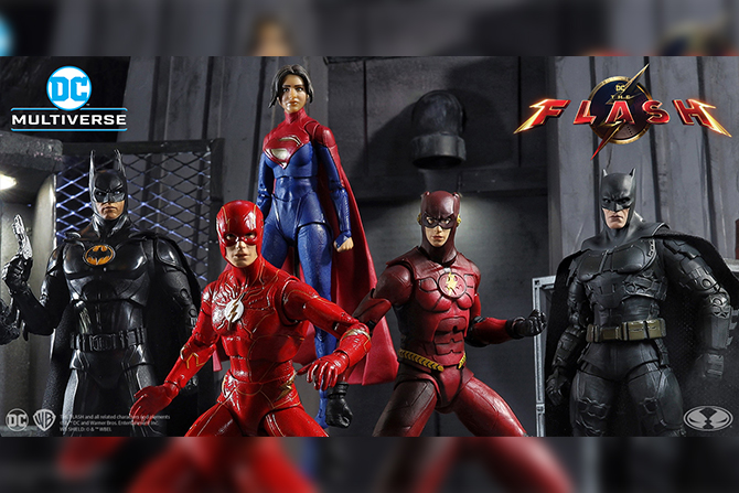 DCマルチバース 『ザ・フラッシュ』『シャザム』シリーズがトイサピで販売！ ー ビッグスケールのバットマンのビークルも