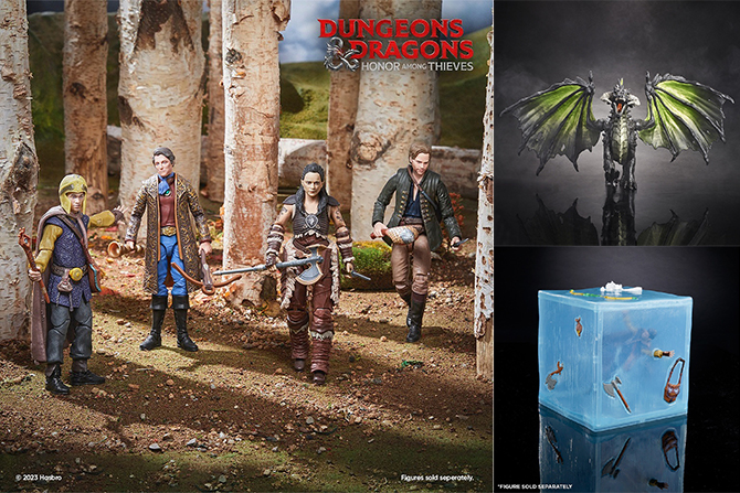 『ダンジョンズ＆ドラゴンズ／アウトローたちの誇り』アクションフィギュアがトイサピで予約開始！