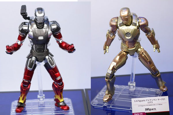 S.H.フィギュアーツ新作！アイアンマン マーク21＆マーク22登場！