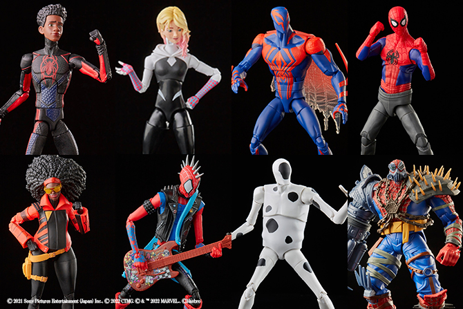マーベルレジェンド新作！『アクロス・ザ・スパイダーバース』スパイダーマンたちが発売！