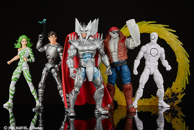 マーベルレジェンド X-MENシリーズ ランダム＆ゼロ＆プリティボーイ＆ヴァーティゴ＆ストライフ