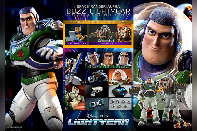 ホットトイズ ムービー・マスターピース バズ・ライトイヤー（スペース・レンジャー・アルファ／デラックス版）