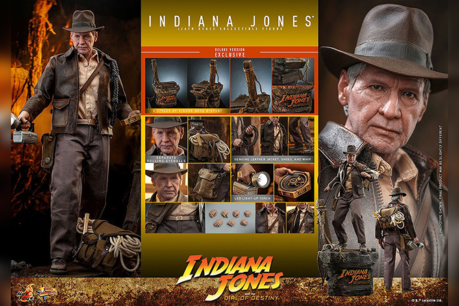 ホットトイズ新作！『運命のダイヤル』版インディ・ジョーンズが25年5月発売！限定版にはジオラマ台座も