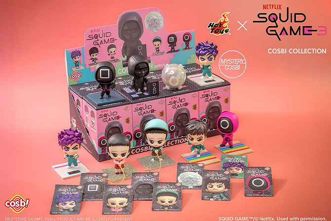 コスビ新作！『イカゲーム』シーズン2のデフォルメフィギュアが2025年7月発売！