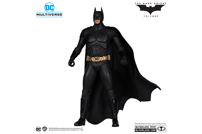 DCマルチバース新作！『バットマン ビギンズ』よりバットマンが25年3月に発売！