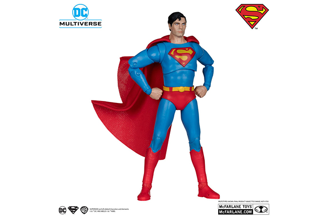 DCマルチバース新作！クリストファー・リーヴ版スーパーマンが25年1月発売！