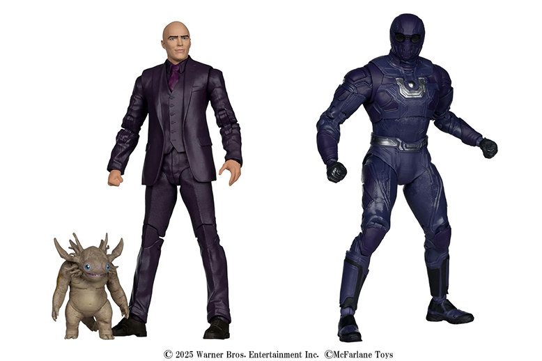 DCマルチバース新作！『スーパーマン』レックス・ルーサー＆ベイビー・カイジュウ／ウルトラマンが25年6月発売！