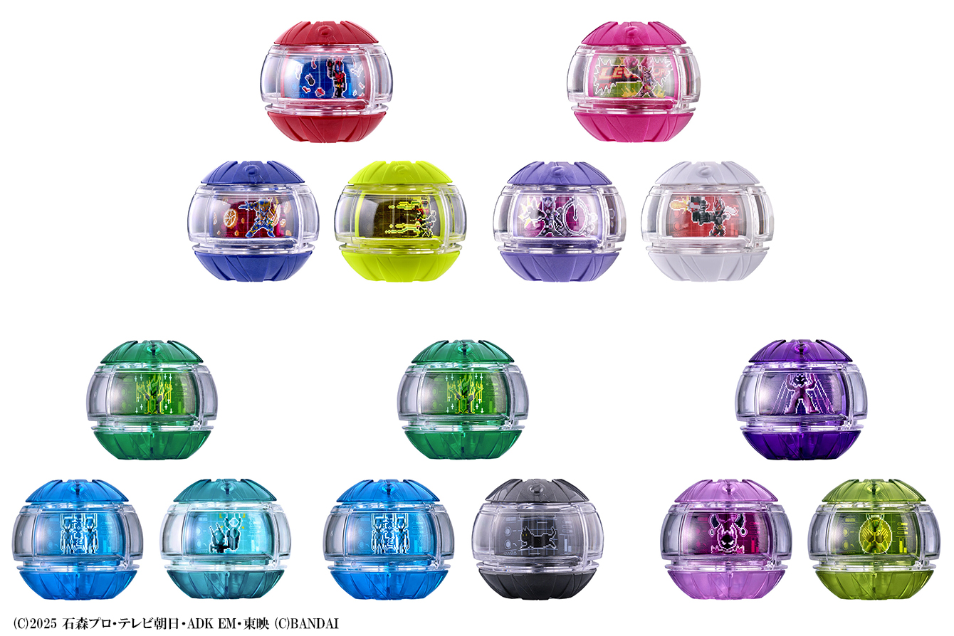 『ゼッツ』DXカプセムセット02・03＆レジェンドライダーカプセム03・04が発売！