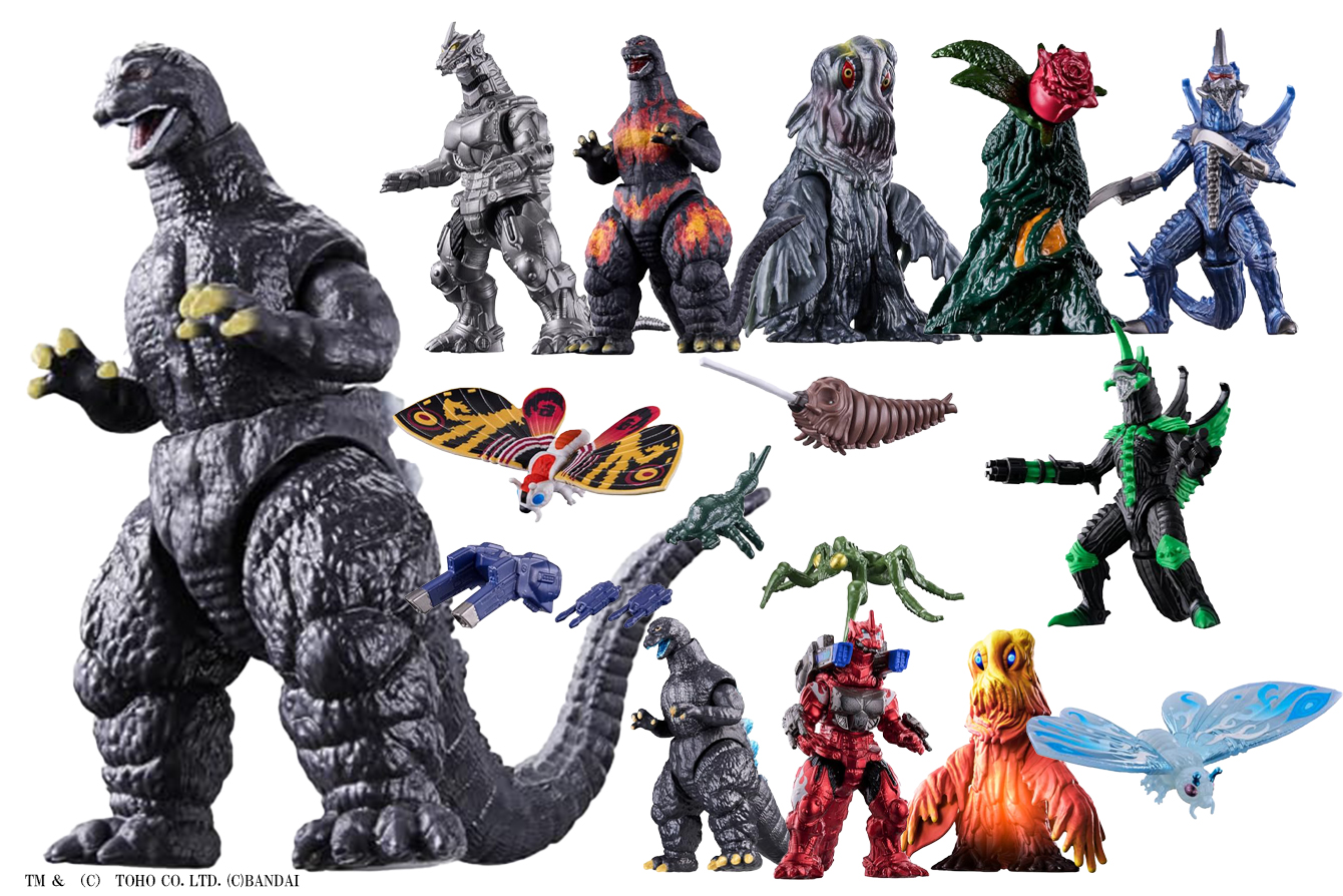 新ブランド「ゴジバースト」が始動！ゴジラ・機龍・ヘドラに加えてオリジナル怪獣などの10商品が発売！