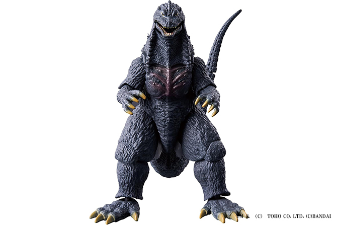 ゴジラアクションフィギュア新作！ゴジラ（2003）が25年9月発売！ ー 胸パーツ交換で2つのゴジラを再現