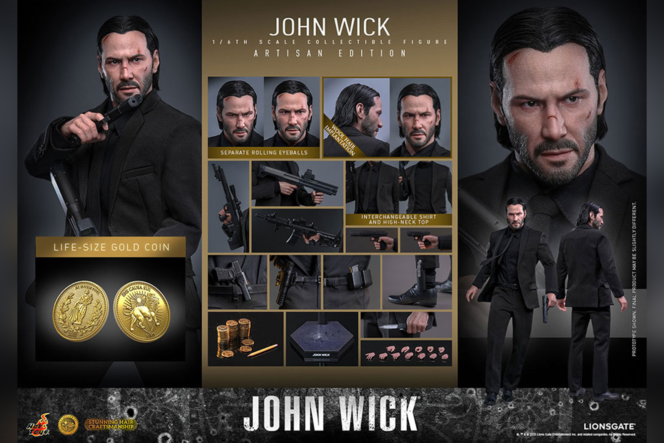 ホットトイズ　ムービー・マスターピース アルチザン　ジョン・ウィック