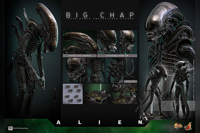 ホットトイズ新作！『エイリアン』ビッグチャップ 2.0版が2026年10月に発売！