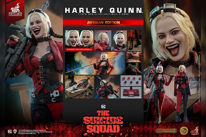 ホットトイズ新作！『ザ・スーサイド・スクワッド “極”悪党、集結』のハーレイ・クインが植毛で26年1月発売！