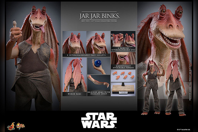 ホットトイズ新作！『スター・ウォーズ ファントム・メナス』ジャー・ジャー・ビンクスが26年8月発売！