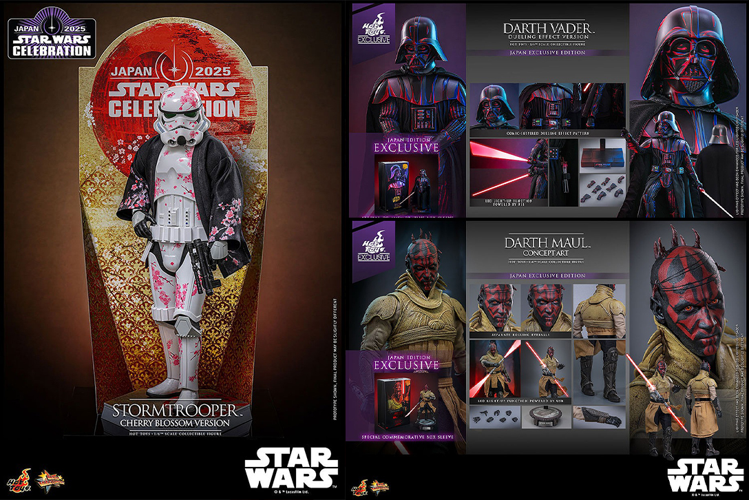ホットトイズ新作！「スター・ウォーズ セレブレーション ジャパン2025」先行・限定アイテムが複数解禁！