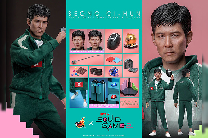 ホットトイズ新作！『イカゲーム』よりソン・ギフンが2026年4月に発売！