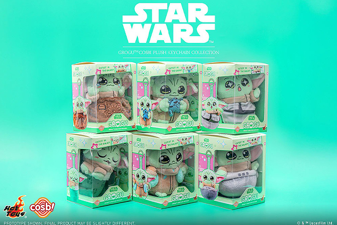 ホットトイズ・ZAKKA コスビ・ぬいぐるみ『スター・ウォーズ／グローグー：キューテスト・イン・ザ・ギャラクシー』