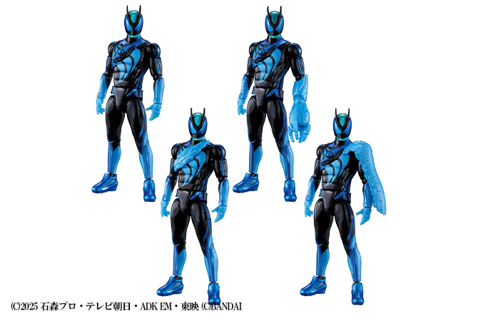 仮面ライダーアクションフィギュア新作！カプセムチェンジコレクション 仮面ライダーゼッツ テクノロムセットが25年10月4日発売！