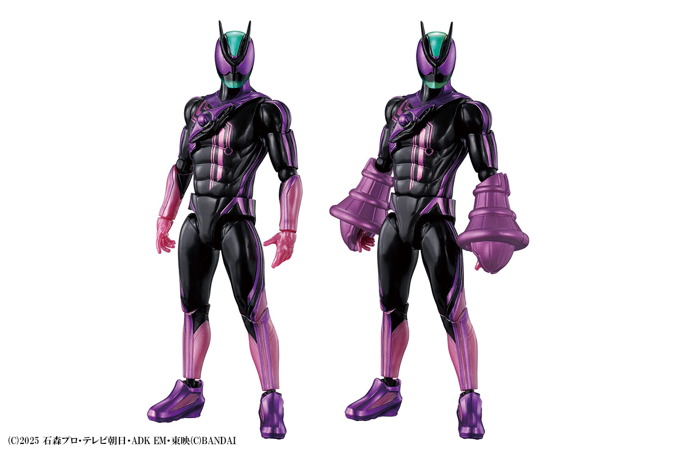 仮面ライダーアクションフィギュア カプセムチェンジコレクション　仮面ライダーゼッツ パラダイムセット