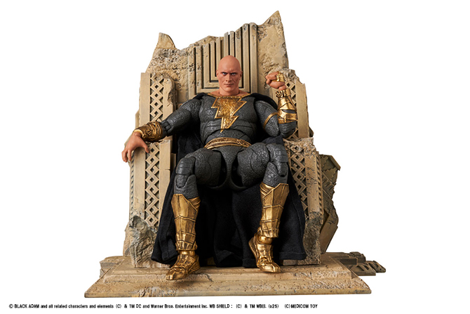 MAFEX新作！ブラックアダム ゴールドスーツが2026年2月に発売！