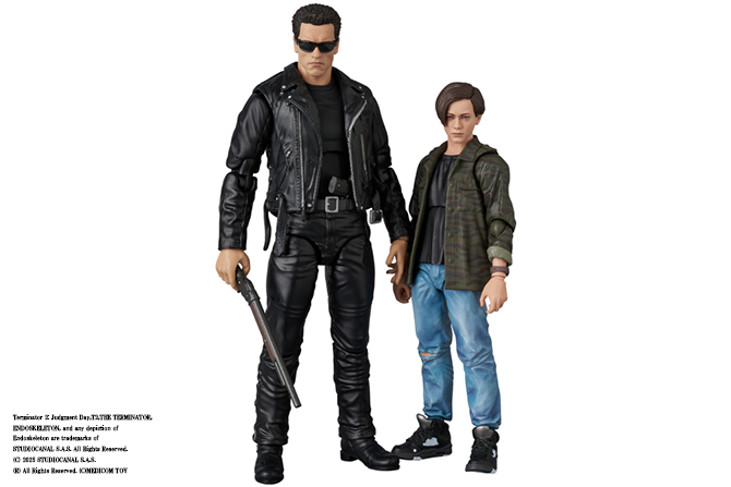 MAFEX新作！『ターミネーター2』T-800＆ジョン・コナーが2026年4月発売予定！