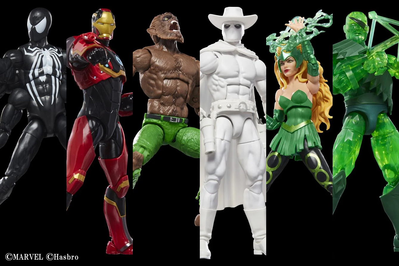 マーベルレジェンド新作！スパイダーマン、アイアンマン マーク72、ウェアウルフ、ファントムライダーなどが25年11月発売！