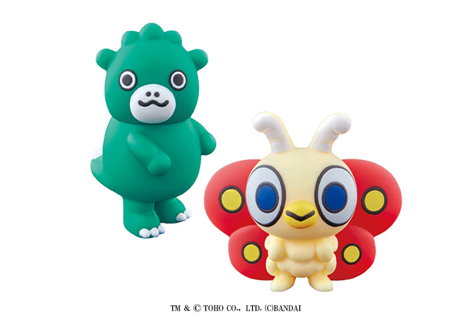 ちびムービーモンスターシリーズ ちびゴジラ＆ちびモスラ おともだちセット