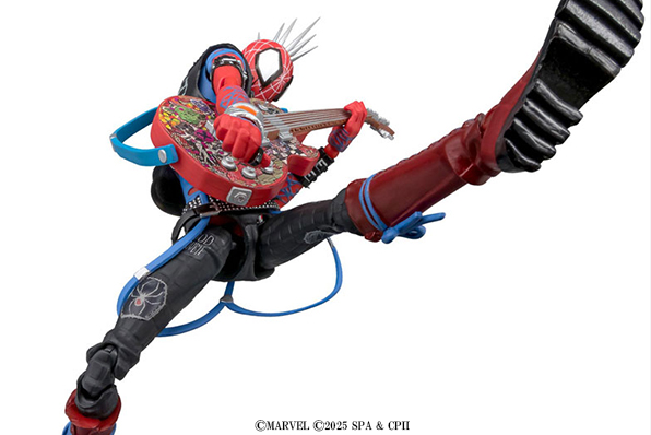千値練新作！SVアクションより『アクロス・ザ・スパイダーバース』スパイダー・パンクが25年11月発売！