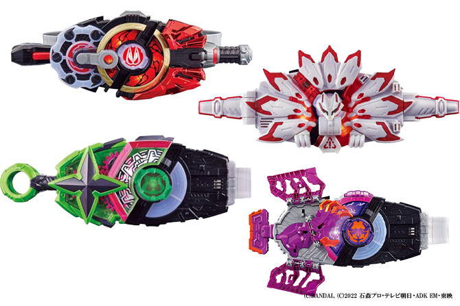 SUPER BEST新作！デザイアドライバー＆ギーツⅨ＆ニンジャレイズバックル＆ゾンビレイズバックルが発売！