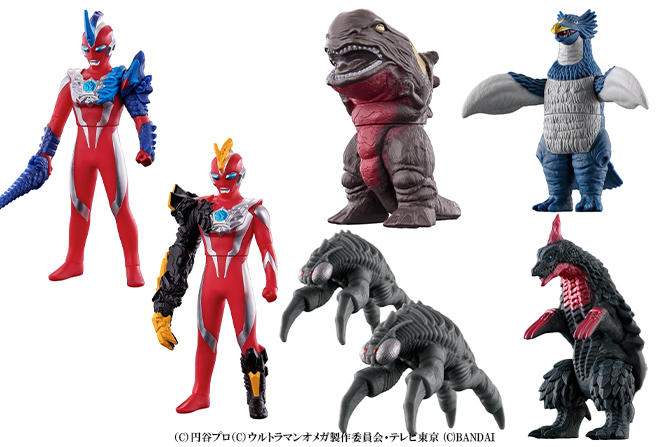 ウルトラヒーロー＆ウルトラ怪獣新作！ウルトラメンオメガ レキネス＆トライガロンアーマー＆怪獣4種が発売！