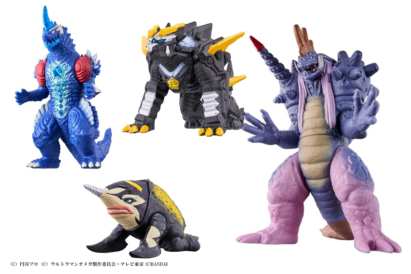 ウルトラ怪獣シリーズ新作！レキネス＆トライガロン＆グビラ＆エルドギメラが2025年9月発売！