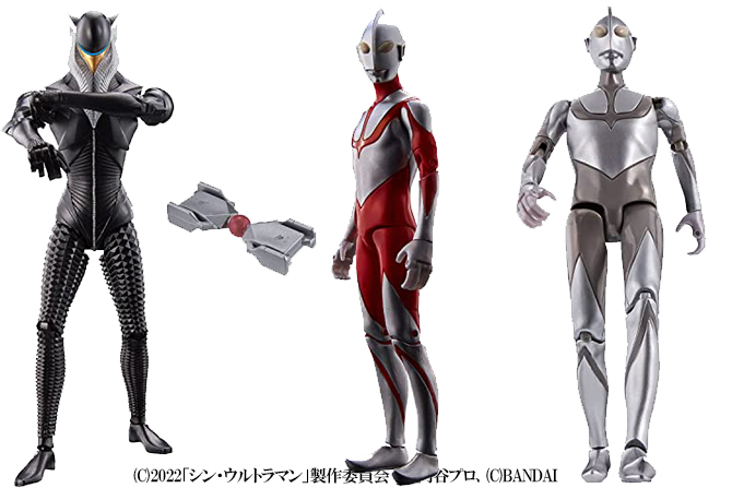ウルトラアクションフィギュア新作！『シン・ウルトラマン』よりにせウルトラマン＆降着時Ver.＆メフィラスが23年1月発売！