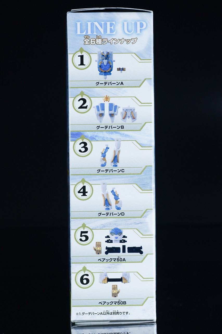ミニプラ　グーデバーン＆べアックマ50　パッケージ