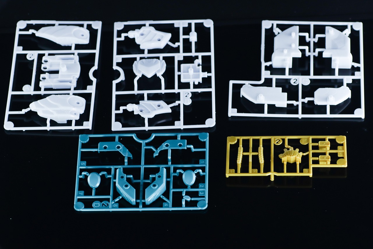 ミニプラ　グーデバーン＆べアックマ50　ランナー＆シール　一覧