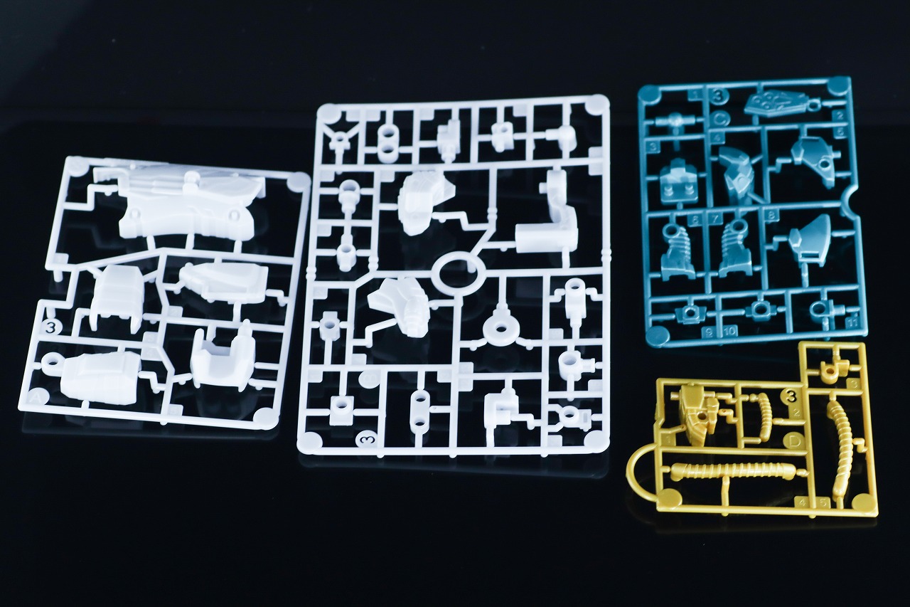 ミニプラ　グーデバーン＆べアックマ50　ランナー＆シール　一覧
