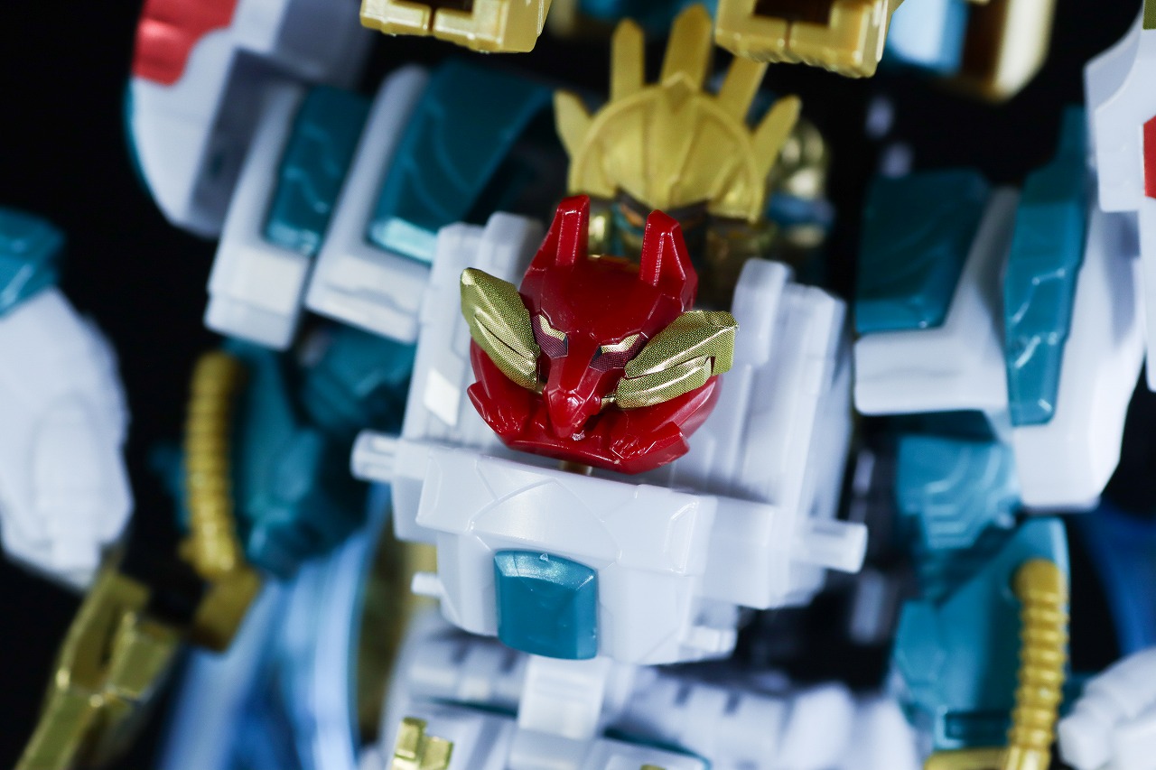 ミニプラ　テガソードホワイトバーン　レビュー　本体