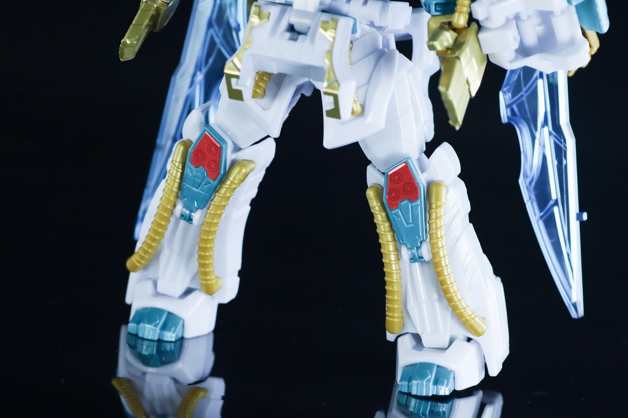 ミニプラ　テガソードホワイトバーン　レビュー　本体