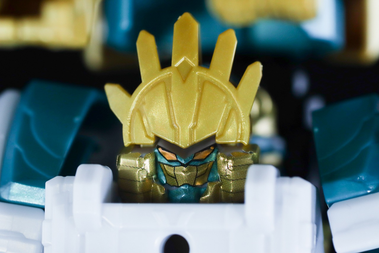 ミニプラ　テガソードホワイトバーン　レビュー　本体