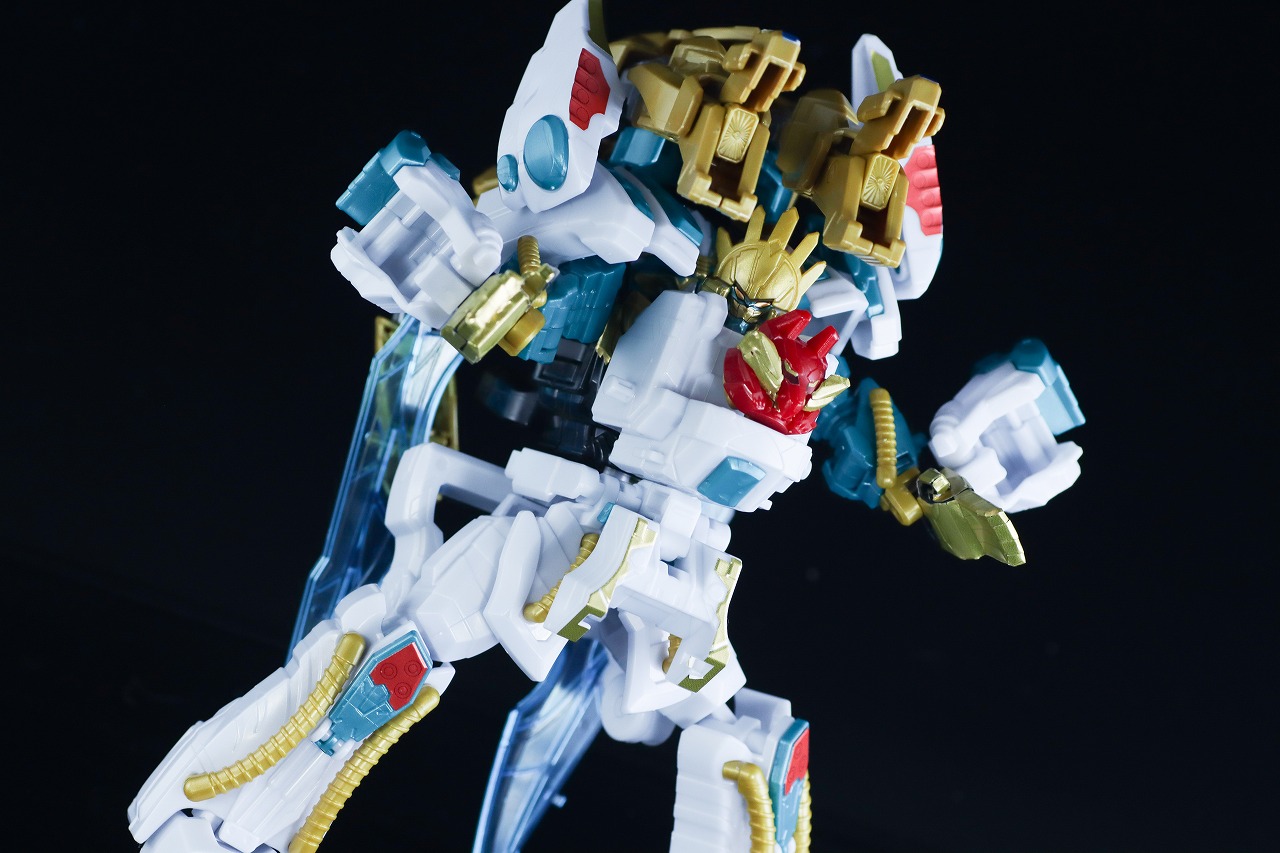 ミニプラ　グーデバーン＆べアックマ50　レビュー　アクション