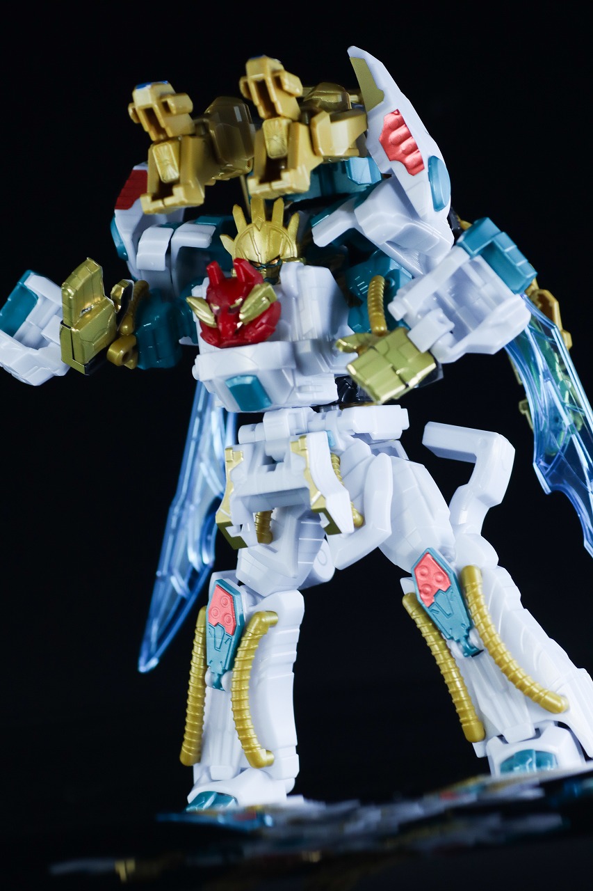 ミニプラ　グーデバーン＆べアックマ50　レビュー　アクション