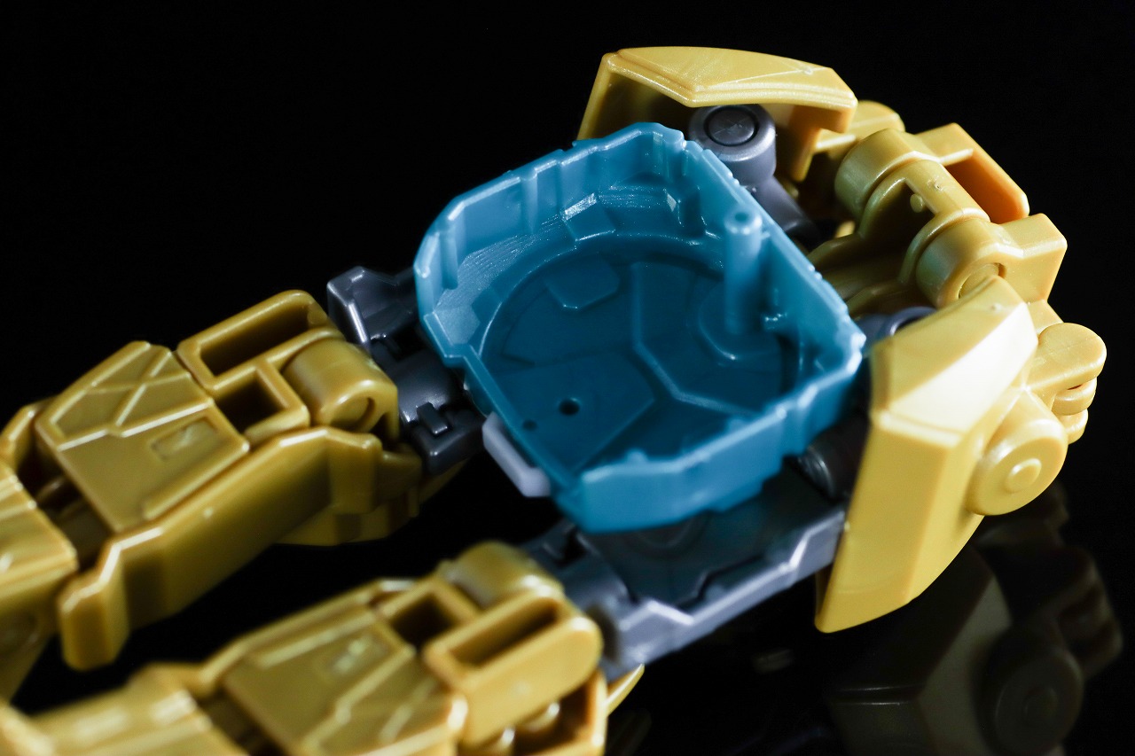 ミニプラ　テガソードホワイトバーン　レビュー　合体