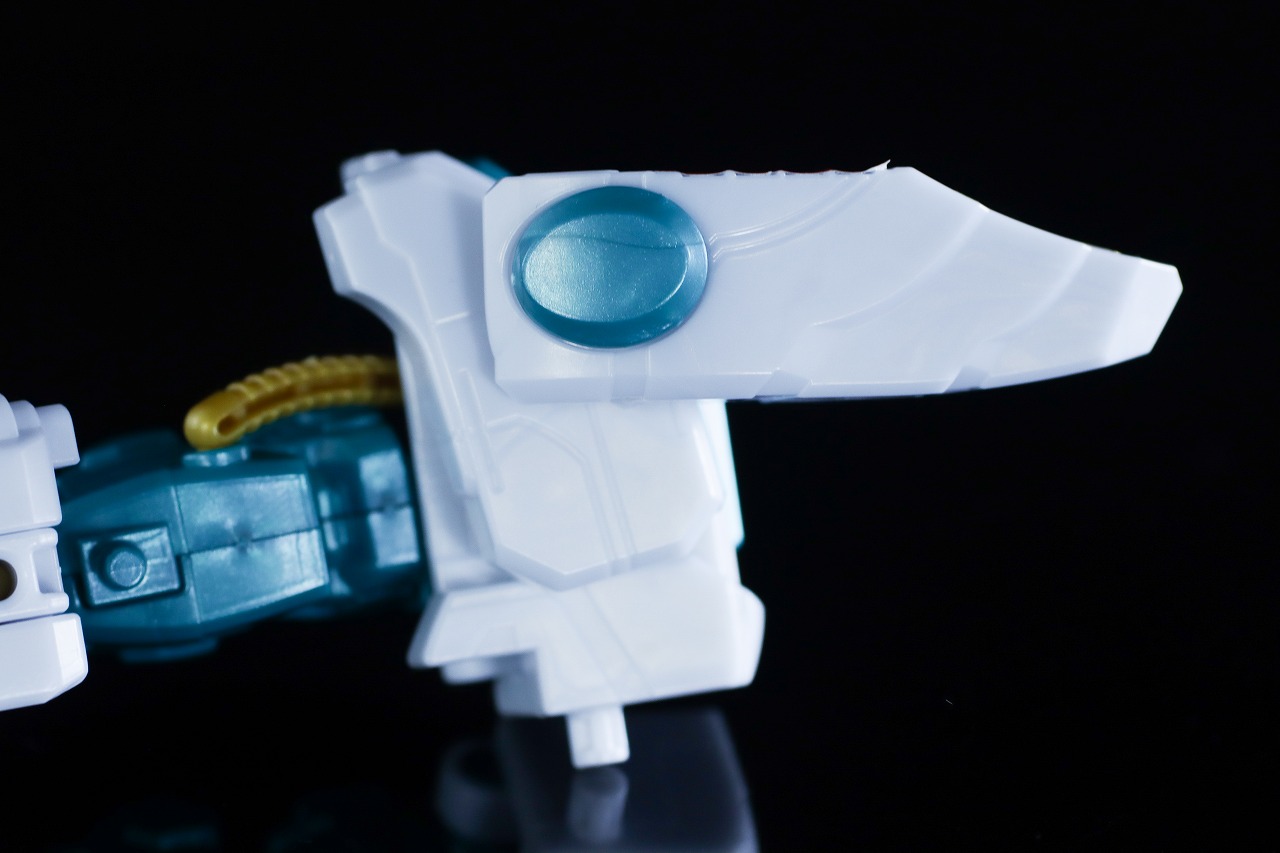 ミニプラ　テガソードホワイトバーン　レビュー　合体